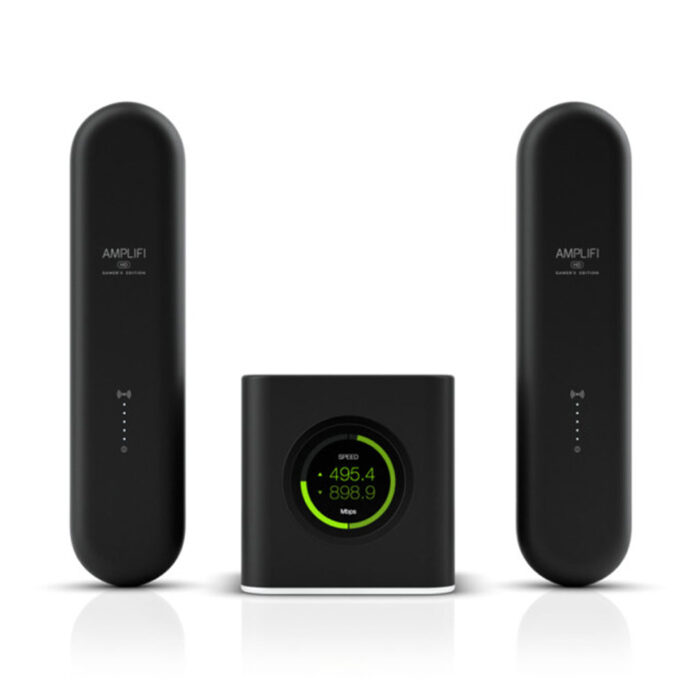 Router wireless Gaming Dual Band Gigabit AmpliFi Mesh HD Ubiquiti AFI-G, 450 Mbps/1300 Mbps, 2.4/5.0 GHz, 5 porturi, ecran tactil Router wireless Gaming Dual Band Gigabit AmpliFi Mesh HD Ubiquiti AFI-G, 450 Mbps/1300 Mbps, 2.4/5.0 GHz, 5 porturi, ecran tactil