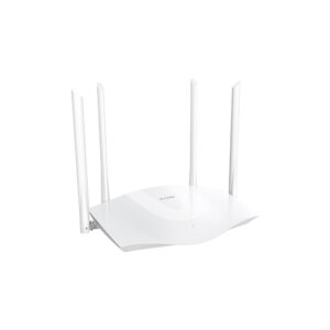 Router wireless Gigabit Dual-Band Tenda AX1800 RX3, 4 porturi, 1201 Mbps, WiFi 6 Router wireless Gigabit Dual-Band Tenda AX1800 RX3, 4 porturi, 1201 Mbps, WiFi 6