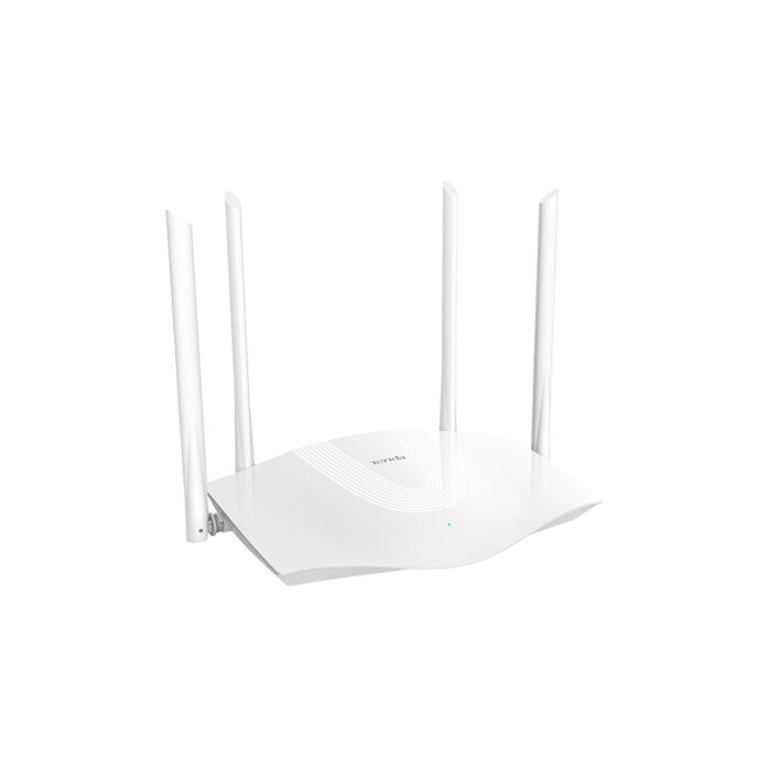 Router wireless Gigabit Dual-Band Tenda AX1800 RX3, 4 porturi, 1201 Mbps, WiFi 6 Router wireless Gigabit Dual-Band Tenda AX1800 RX3, 4 porturi, 1201 Mbps, WiFi 6
