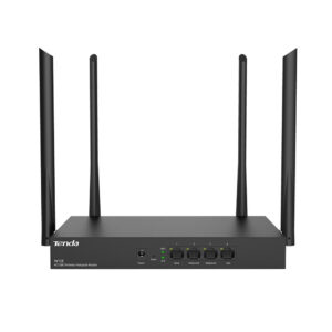 Router wireless Gigabit Dual Band Tenda W15E, 4 porturi, 2.4/5.0 GHz, 1200 Mbps Router wireless Gigabit Dual Band Tenda W15E, 4 porturi, 2.4/5.0 GHz, 1200 Mbps