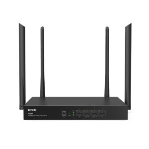 Router wireless Gigabit Dual Band Tenda W18E, 4 porturi, 2.4/5.0 GHz, 1200 Mbps Router wireless Gigabit Dual Band Tenda W18E, 4 porturi, 2.4/5.0 GHz, 1200 Mbps