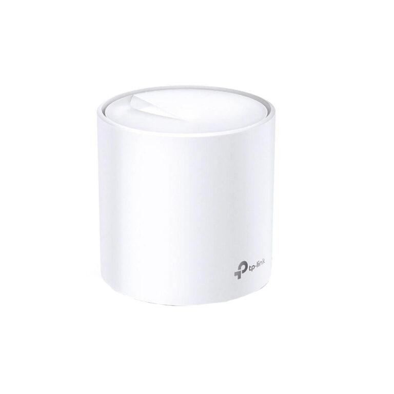 Router wireless Gigabit Dual-Band TP-Link DECO X60(1-PACK), 2 porturi, 2.4/5.0 GHz, 2402 Mbps, WiFi6