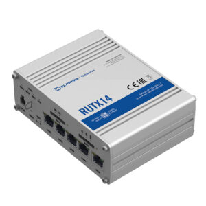Router industrial IP Teltonika RUTX14, WiFi, 4G, GPS, Dual SIM, Ethernet, Bluetooth, 10/100/1000 Mbps, IoT Router industrial IP Teltonika RUTX14, WiFi, 4G, GPS, Dual SIM, Ethernet, Bluetooth, 10/100/1000 Mbps, IoT