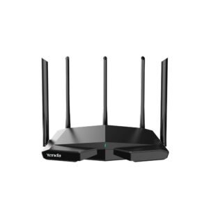 Router wireless tri-band Gigabit Tenda RX27 PRO, 2.4/5/6 GHz, 5665 Mbps, WiFi6, 4 porturi Router wireless tri-band Gigabit Tenda RX27 PRO, 2.4/5/6 GHz, 5665 Mbps, WiFi6, 4 porturi