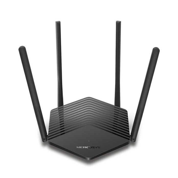 Router wireless Dual-Band Mercusys AX1500 MR60X, 2.4-5 GHz, WiFi 6, 1501 Mbps, 3 porturi Router wireless Dual-Band Mercusys AX1500 MR60X, 2.4-5 GHz, WiFi 6, 1501 Mbps, 3 porturi