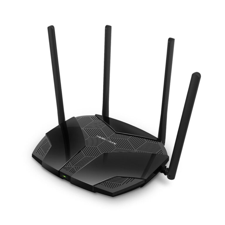Router wireless Dual-Band Mercusys AX1800 MR70X, 2.4-5 Ghz, WiFi 6 , 1800 Mbps, 4 porturi