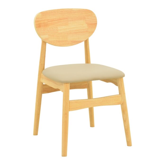 Scaun Cardith, natural/bej, 48x51x78 cm Scaun Cardith, natural/bej, 48x51x78 cm