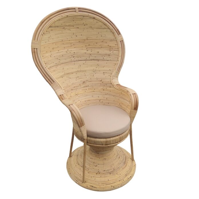 Scaun cu Brate Model Rea, Natur/Bej , 85x85x141 cm Scaun cu Brate Model Rea, Natur/Bej , 85x85x141 cm