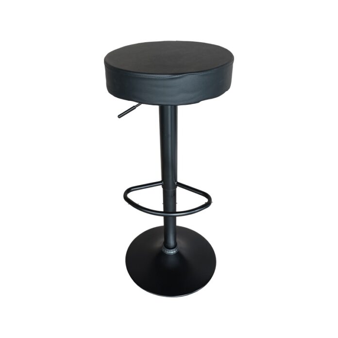 Scaun de bar Dianors, negru/negru, 38x38x75 cm Scaun de bar Dianors, negru/negru, 38x38x75 cm