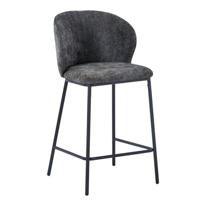 Scaun de bar Karg, gri, 49x46x93 cm Scaun de bar Karg, gri, 49x46x93 cm