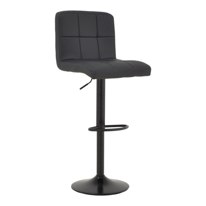 Scaun de bar Remina V1, negru, 44x44x112 cm Scaun de bar Remina V1, negru, 44x44x112 cm