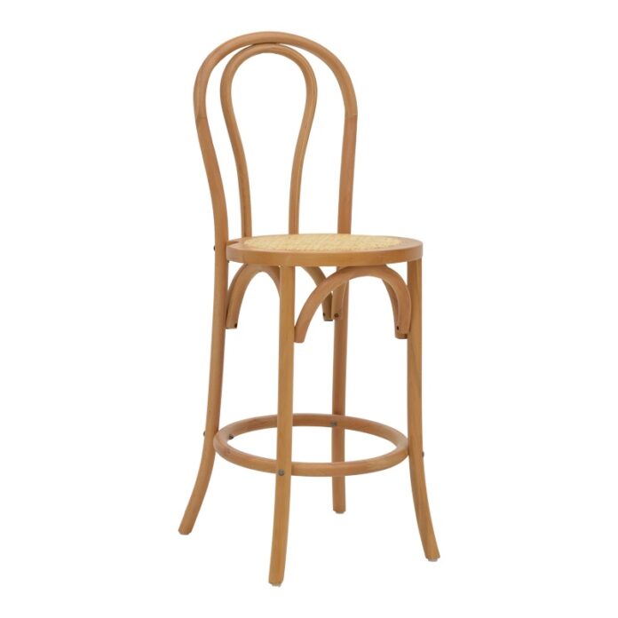 Scaun de bar Thonet, natural, 41x50x105 cm Scaun de bar Thonet, natural, 41x50x105 cm