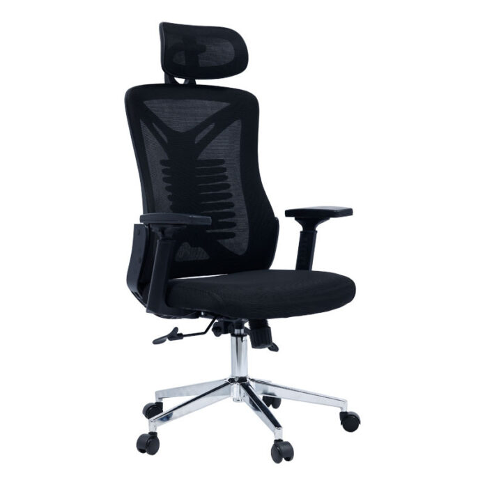 Scaun de birou manager Andrew plasa negru Scaun de birou manager Andrew plasa negru
