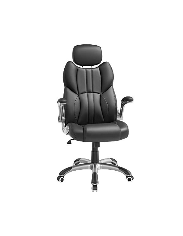 Scaun de birou, Songmics, OBG65BK, Negru, 75 x 70 x 137 cm Scaun de birou, Songmics, OBG65BK, Negru, 75 x 70 x 137 cm