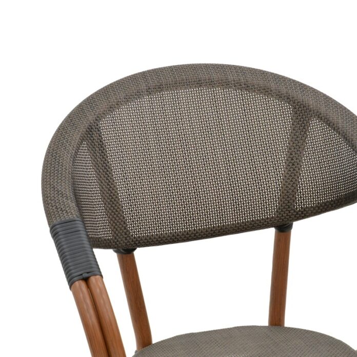 Scaun de grădină Isaia Negru 57x57x83 cm Scaun de grădină Isaia Negru 57x57x83 cm