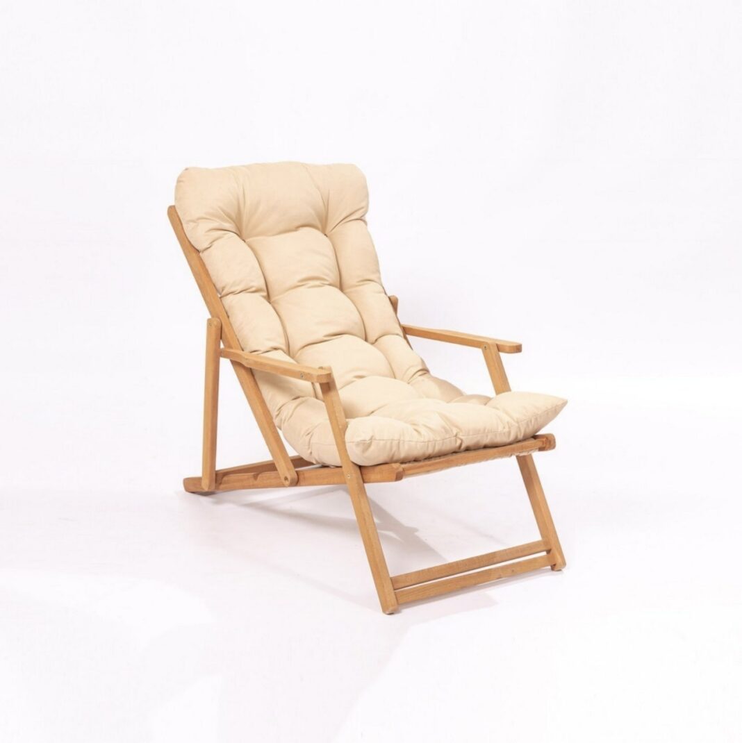 Scaun de gradina My008 Crem 66x110x48 cm Scaun de gradina My008 Crem 66x110x48 cm