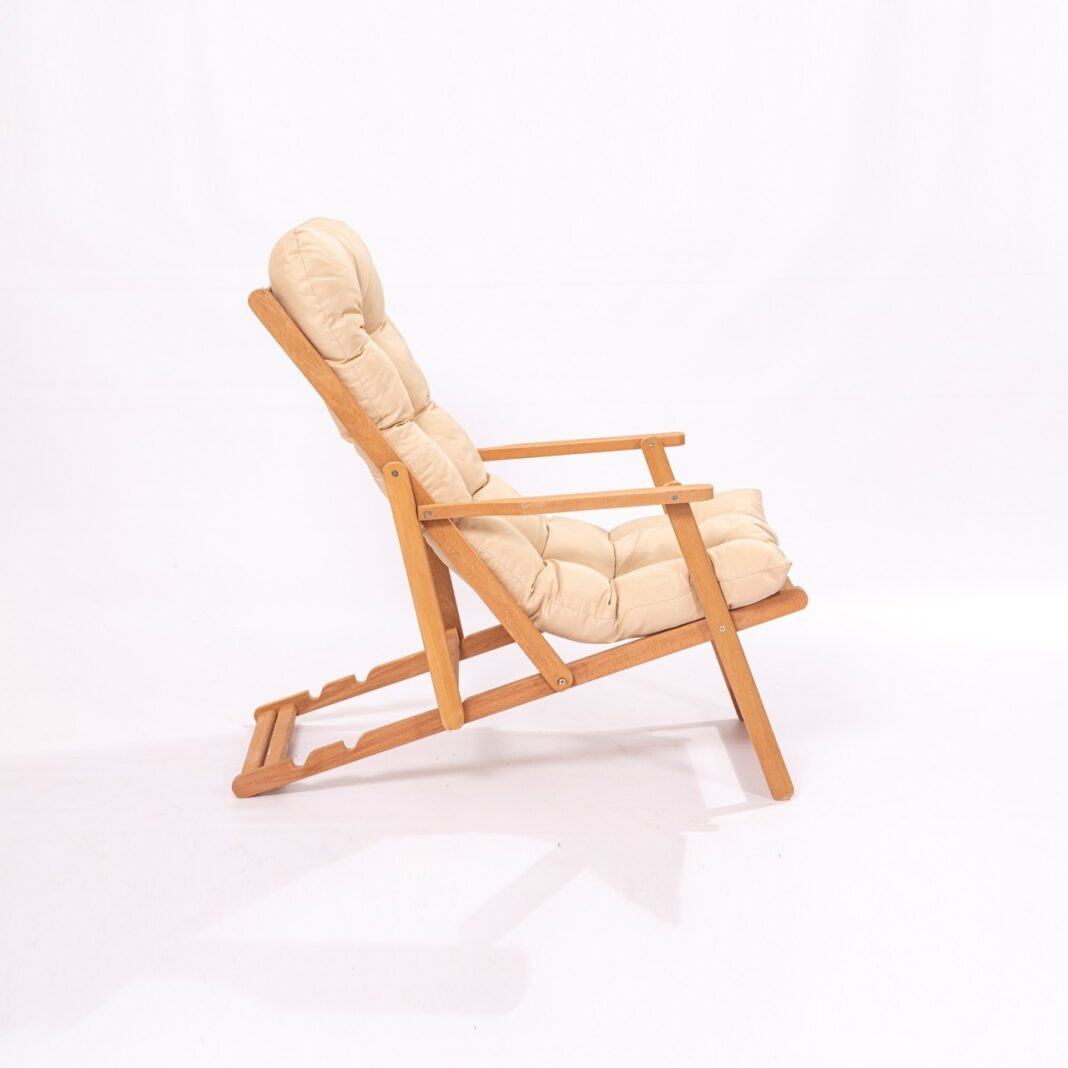 Scaun de gradina My008 Crem 66x110x48 cm Scaun de gradina My008 Crem 66x110x48 cm