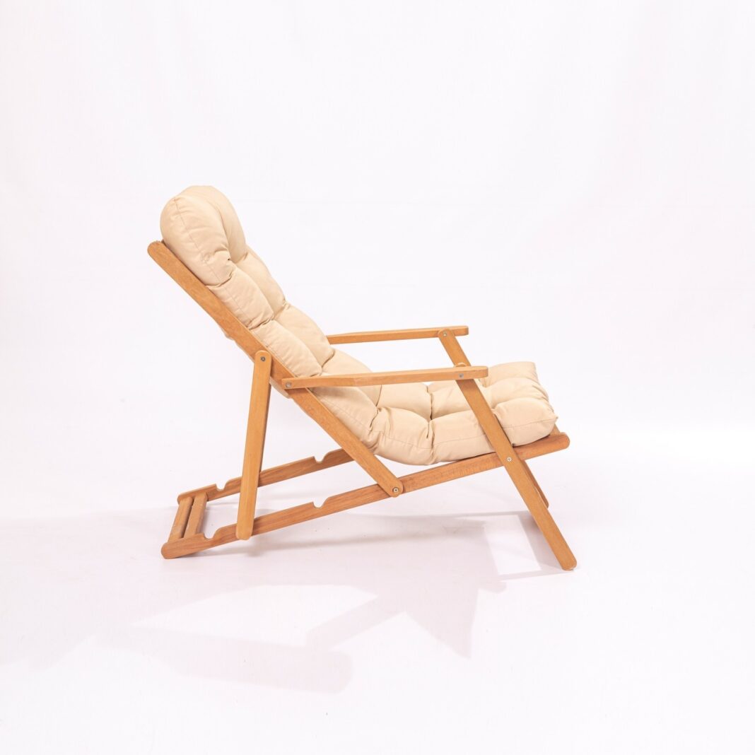 Scaun de gradina My008 Crem 66x110x48 cm Scaun de gradina My008 Crem 66x110x48 cm