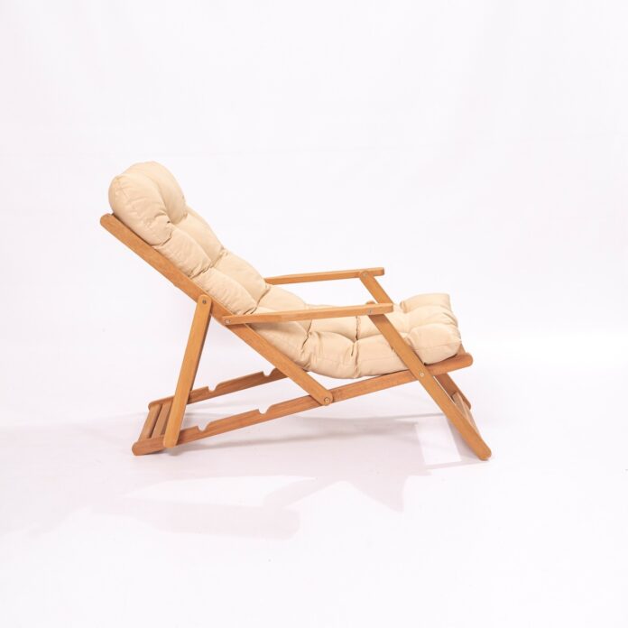 Scaun de gradina My008 Crem 66x110x48 cm Scaun de gradina My008 Crem 66x110x48 cm