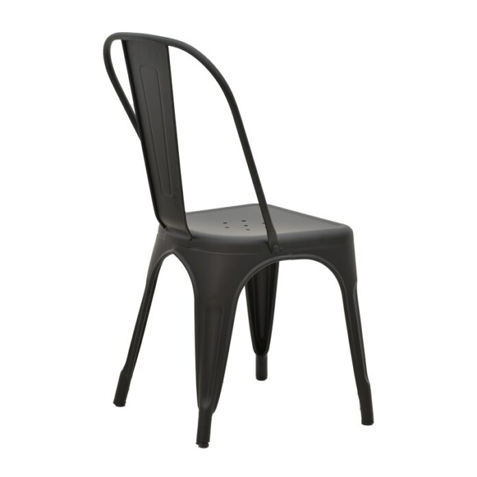 Scaun de grădină Utopia Negru 44x44x85 cm Scaun de grădină Utopia Negru 44x44x85 cm