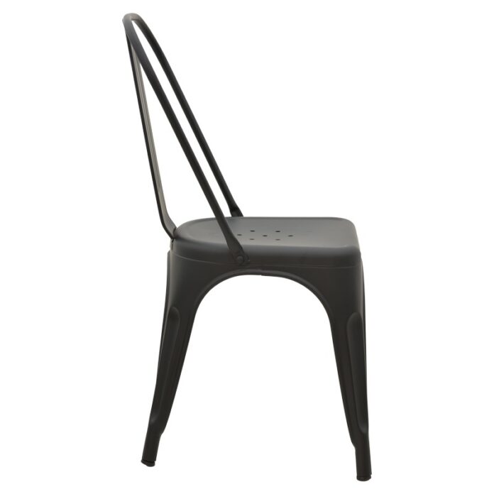 Scaun de grădină Utopia Negru 44x44x85 cm Scaun de grădină Utopia Negru 44x44x85 cm