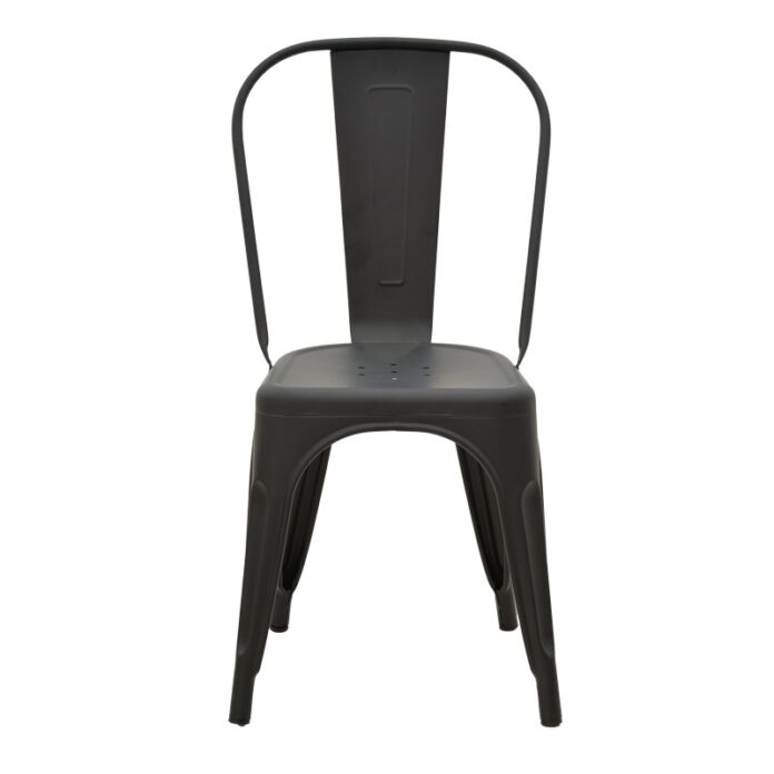 Scaun de grădină Utopia Negru 44x44x85 cm Scaun de grădină Utopia Negru 44x44x85 cm