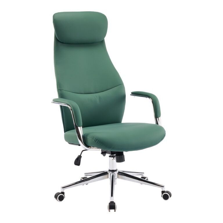 Scaun directorial Ferka, verde, 64x71x120-128 cm