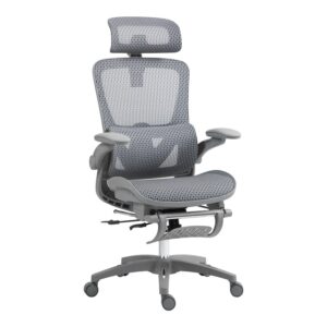 Scaun directorial Zenyk, gri, 63x70x116-126 cm Scaun directorial Zenyk, gri, 63x70x116-126 cm