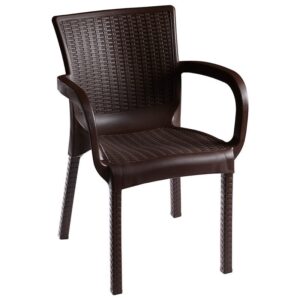 scaun-exterior-festive-plastic-culoare-maro-inchis317734