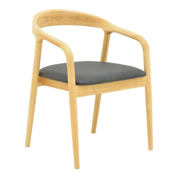 Scaun Hogie, natural/negru, 61x60x76 cm Scaun Hogie, natural/negru, 61x60x76 cm