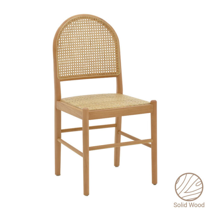 Scaun Model Alessia, Natur, 43x40x89 cm Scaun Model Alessia, Natur, 43x40x89 cm
