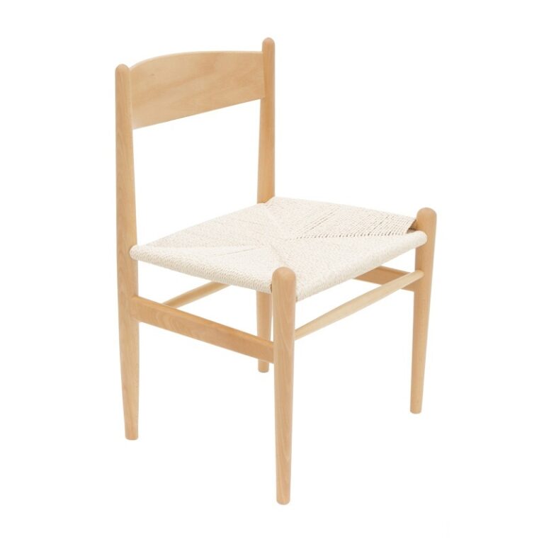 Scaun Model Conan, Natur, 52x46x78 cm