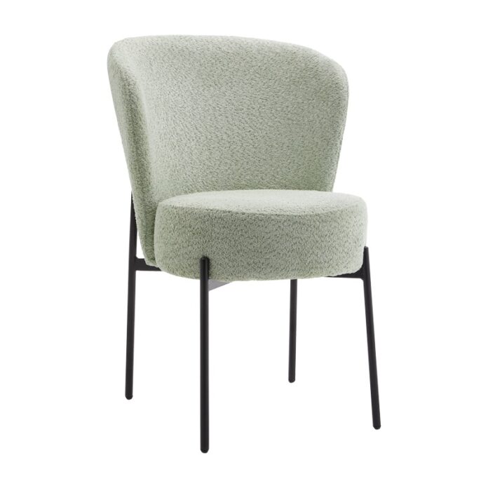 Scaun Model Houlian, Verde menta/Negru, 46x66x89 cm Scaun Model Houlian, Verde menta/Negru, 46x66x89 cm