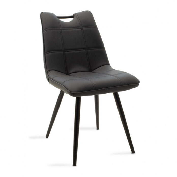 Scaun Model Nely, Negru, 47x61x85 cm Scaun Model Nely, Negru, 47x61x85 cm
