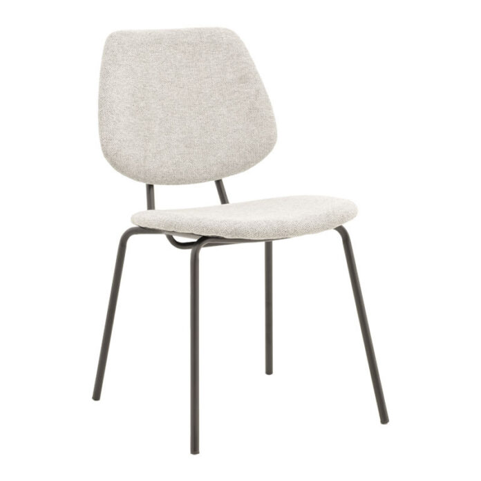Scaun Model Pietro, Gri deschis/Negru, 50x53x83 cm Scaun Model Pietro, Gri deschis/Negru, 50x53x83 cm