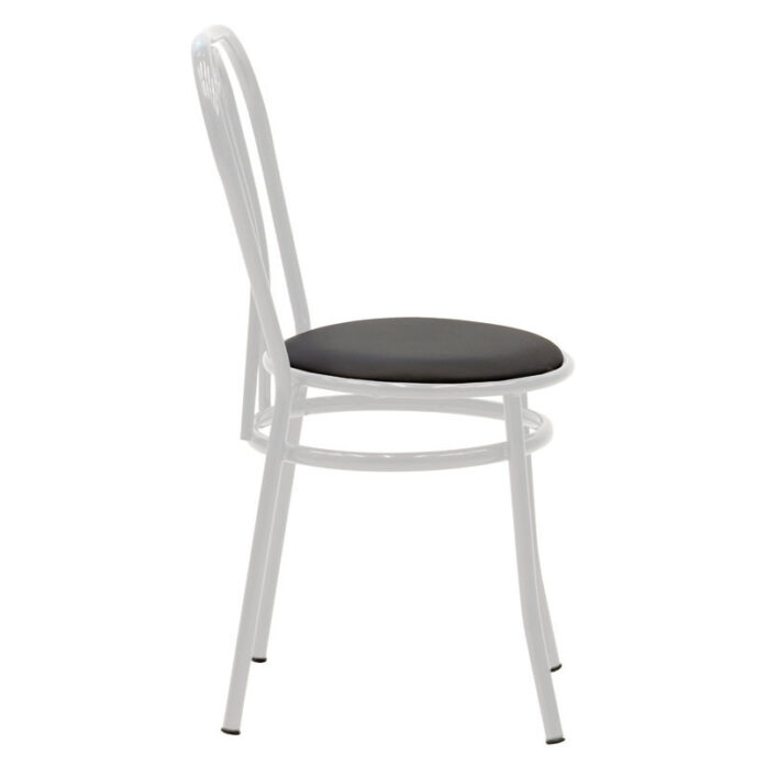 Scaun Model Vienna, Alb/Negru, 40x47x85 cm Scaun Model Vienna, Alb/Negru, 40x47x85 cm