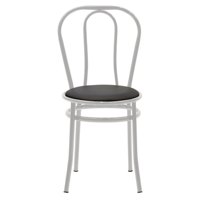 Scaun Model Vienna, Alb/Negru, 40x47x85 cm Scaun Model Vienna, Alb/Negru, 40x47x85 cm