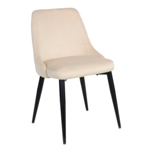 Scaun Model Zedna, Bej/Negru, 51x58x84 cm Scaun Model Zedna, Bej/Negru, 51x58x84 cm