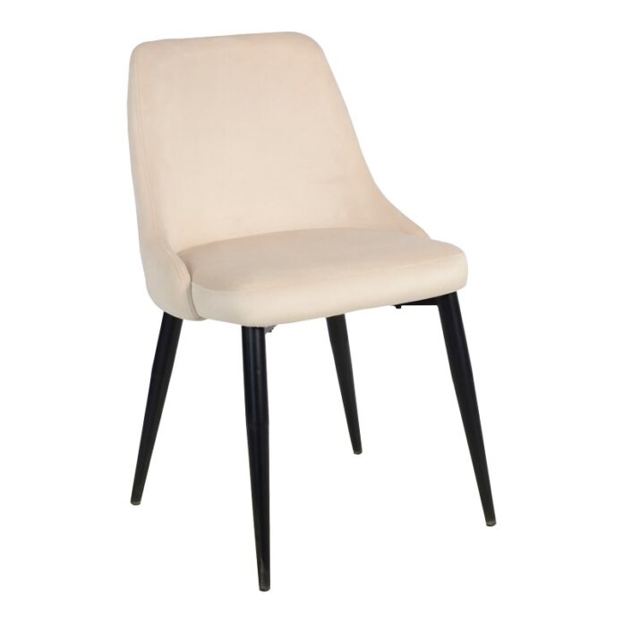 Scaun Model Zedna, Bej/Negru, 51x58x84 cm Scaun Model Zedna, Bej/Negru, 51x58x84 cm