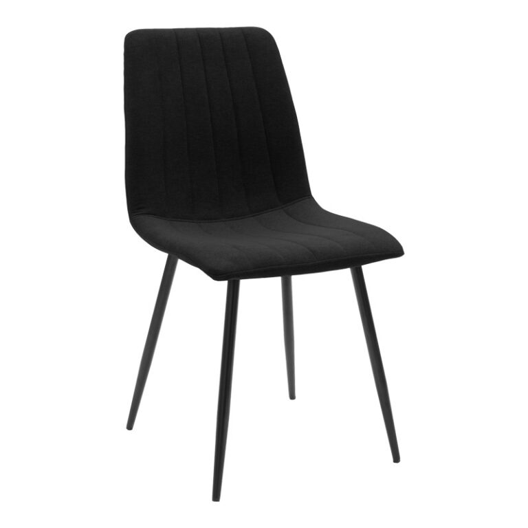 Scaun Noor, negru, 44x53x86 cm