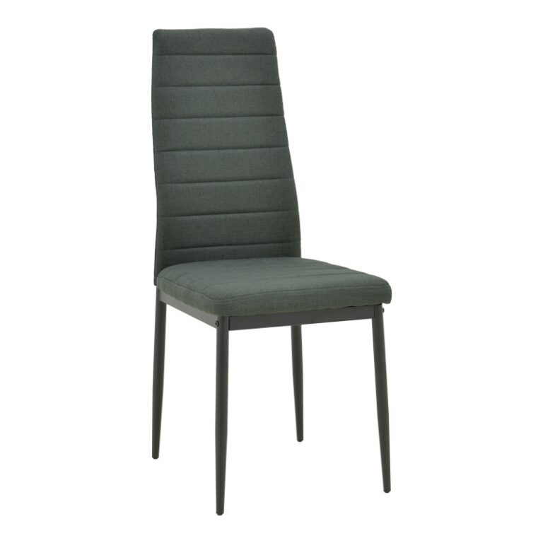 Scaun Parker, antracit/negru, 39.5x48x95 cm