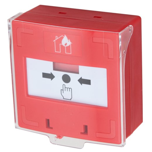 Buton incendiu SCP-100-RD, 3 comutatoare, aparent, ABS Buton incendiu SCP-100-RD, 3 comutatoare, aparent, ABS