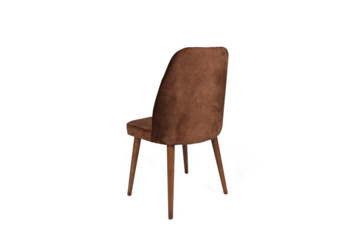 Set 2 scaune Model Alfa-466, Maro/Nuc, 50x49x90 cm Set 2 scaune Model Alfa-466, Maro/Nuc, 50x49x90 cm
