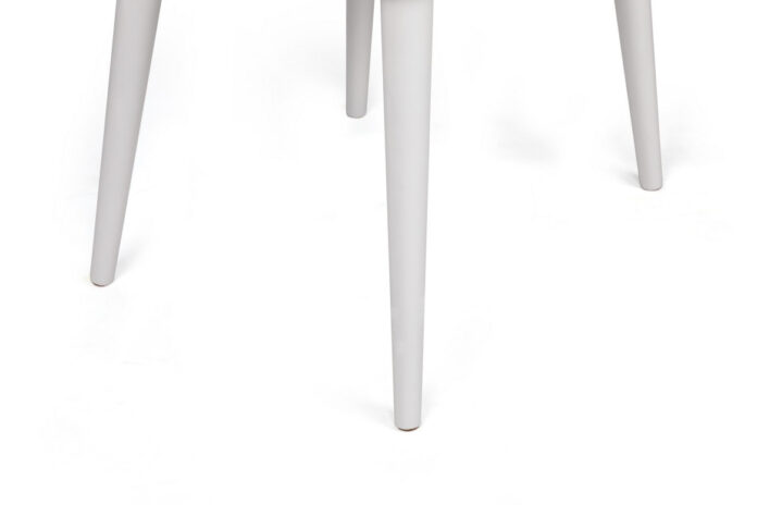 Set 2 scaune Model Alfa-497, Antracit/Alb, 50x49x90 cm Set 2 scaune Model Alfa-497, Antracit/Alb, 50x49x90 cm