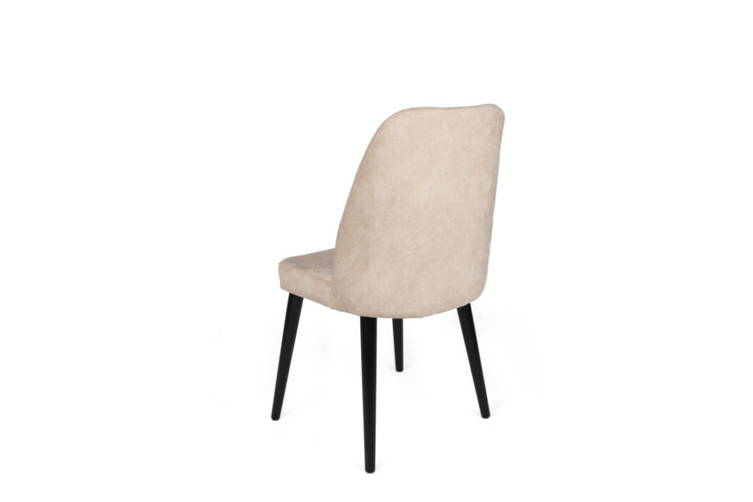 Set 2 scaune Model Dallas-520, Bej/Negru, 50x49x90 cm Set 2 scaune Model Dallas-520, Bej/Negru, 50x49x90 cm