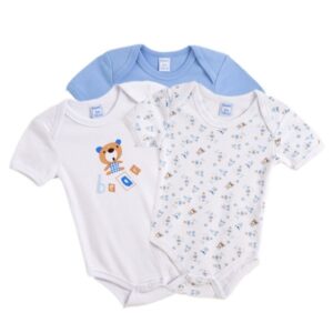 Set 3 Body-uri cu maneca scurta Newness Set 3 Body-uri cu maneca scurta Newness