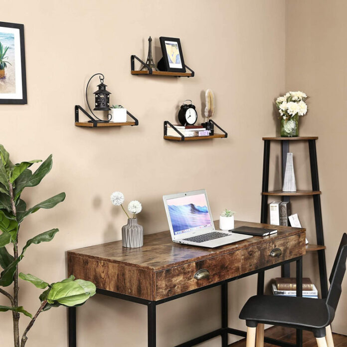 Set 3 Rafturi/Polițe de Perete Rustic Maro Jayla – Lemn Decorativ 30 cm | 35 cm | 40 cm pentru Living, Bucătărie & Dormitor Set 3 Rafturi/Polițe de Perete Rustic Maro Jayla – Lemn Decorativ 30 cm | 35 cm | 40 cm pentru Living, Bucătărie & Dormitor