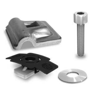 Set clema cablu de impamantare K2 System 2002473, 8 mm Set clema cablu de impamantare K2 System 2002473, 8 mm