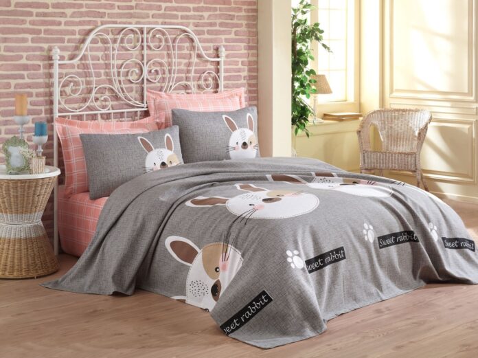 Set Cuvertura Pique Model Tavşancık Set Cuvertura Pique Model Tavşancık