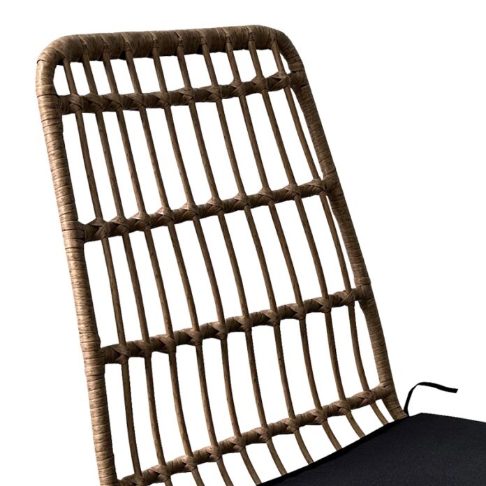 Set Masa si Scaune de Exterior, 5 Piese, Model Naoki, Natural/Negru, 160x90x78 cm Set Masa si Scaune de Exterior, 5 Piese, Model Naoki, Natural/Negru, 160x90x78 cm